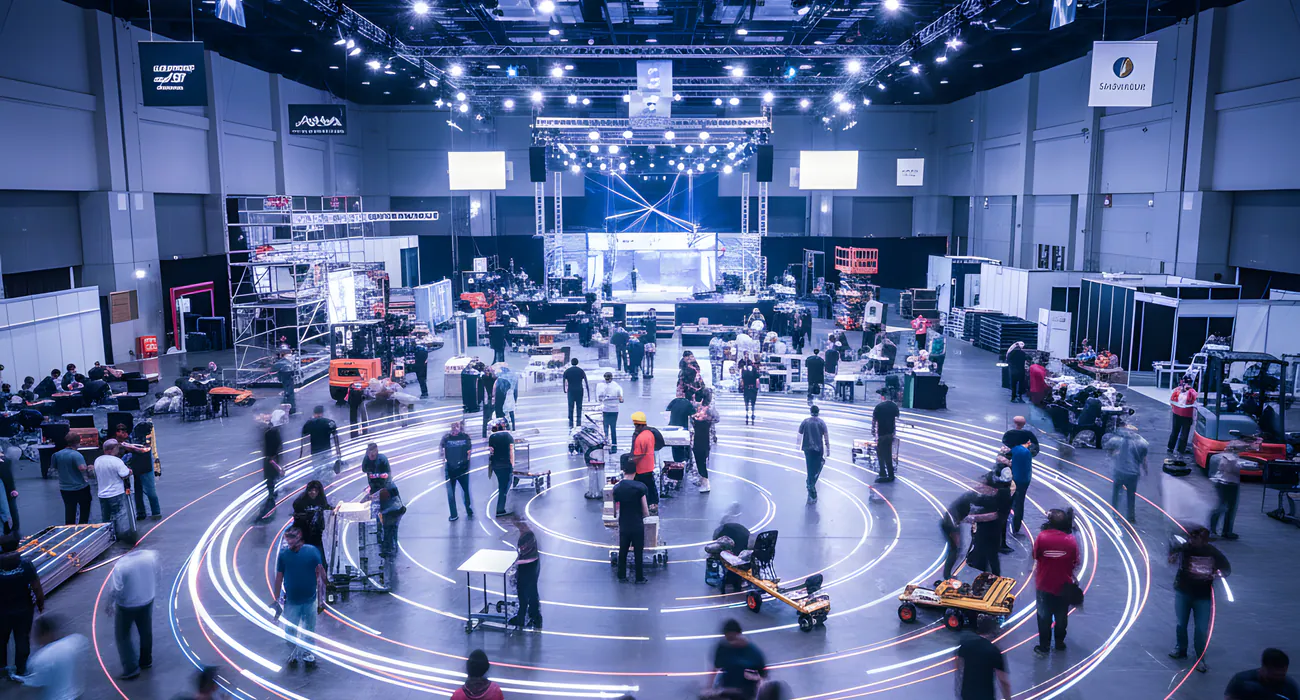 Como evitar atrasos na montagem do seu evento
